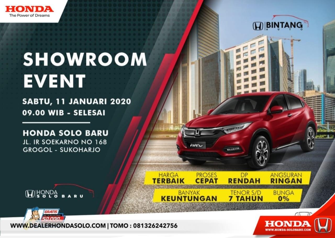 Promo Showroom Event Honda Solo Baru